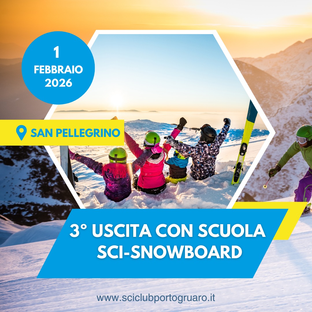3° Scuola sci – Snowboard S. Pellegrino